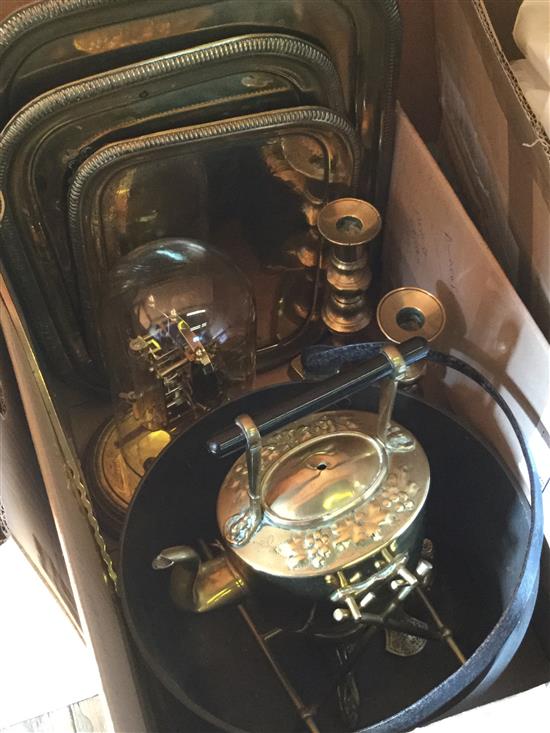 Brass pan and other brass